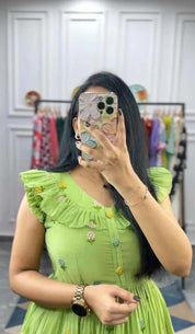 Phool (Mul Chanderi-Green)