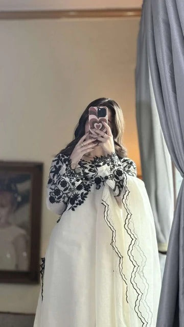 Pure cotton lama Timeless Elegence 3pc