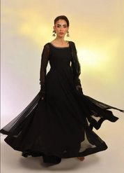 Black Kalidar Gowns
