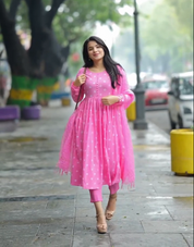 Cotton Kurta Set with Textured Dupatta for Women Elegant Everyday Ethnic Wear