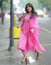 Cotton Kurta Set with Textured Dupatta for Women Elegant Everyday Ethnic Wear