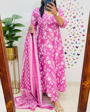 Gulroz Blossom Angrakha Anarkali Set