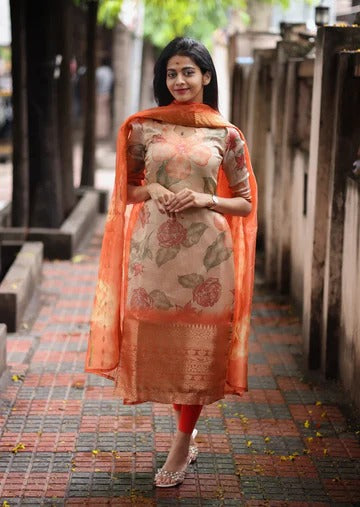 Mari Glow Top & Dupatta Set