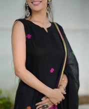Black Color GOWN