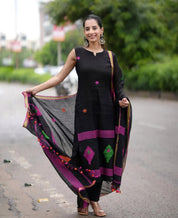 Black Color GOWN