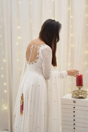 Apsara White Suit Set