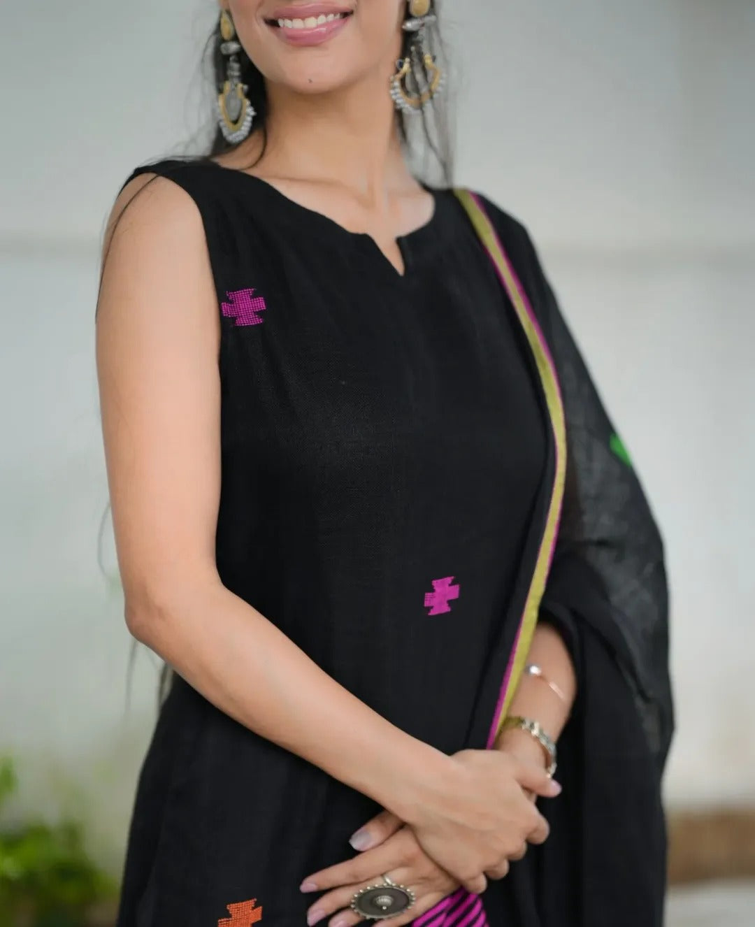 Black Color GOWN