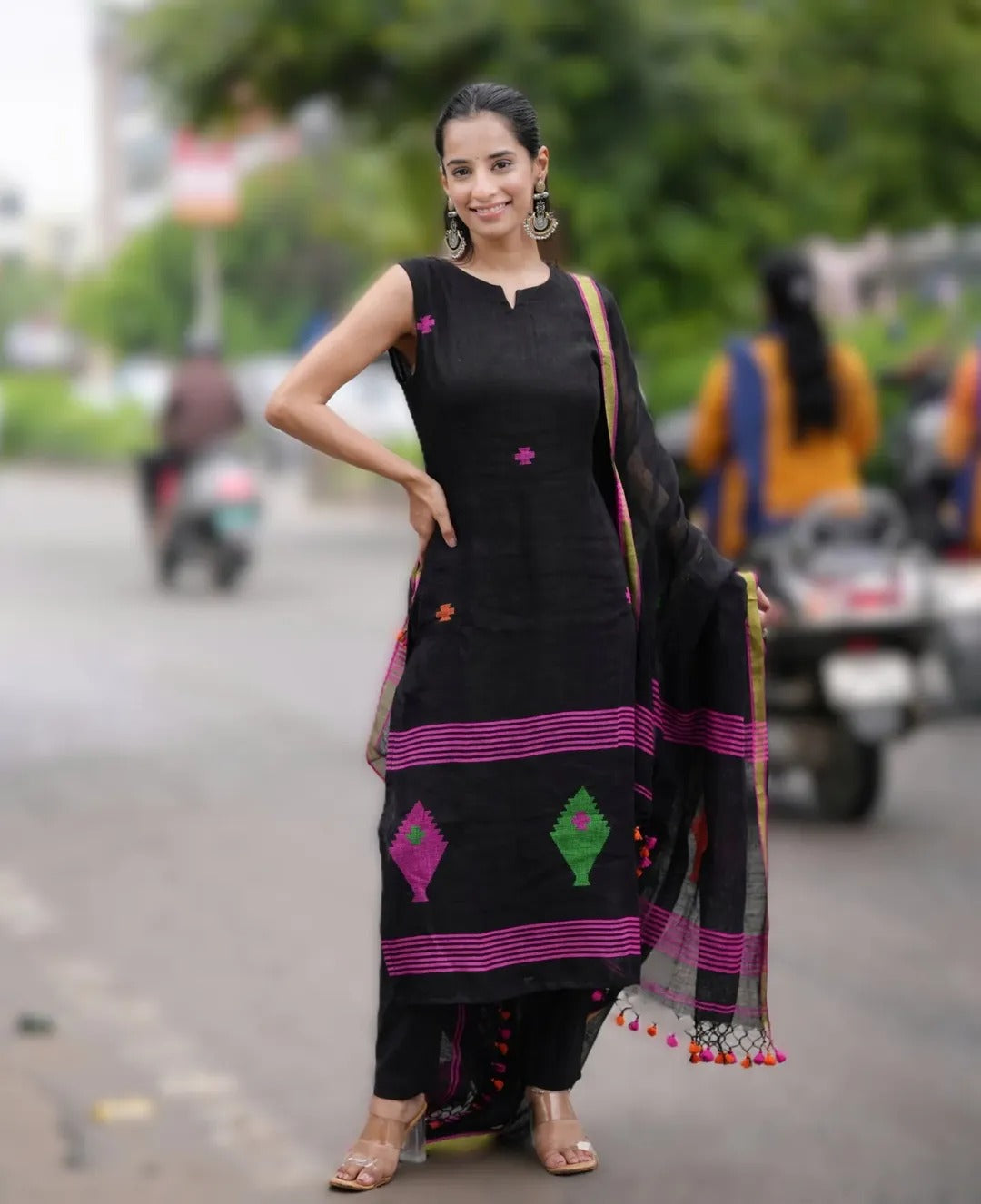 Black Color GOWN