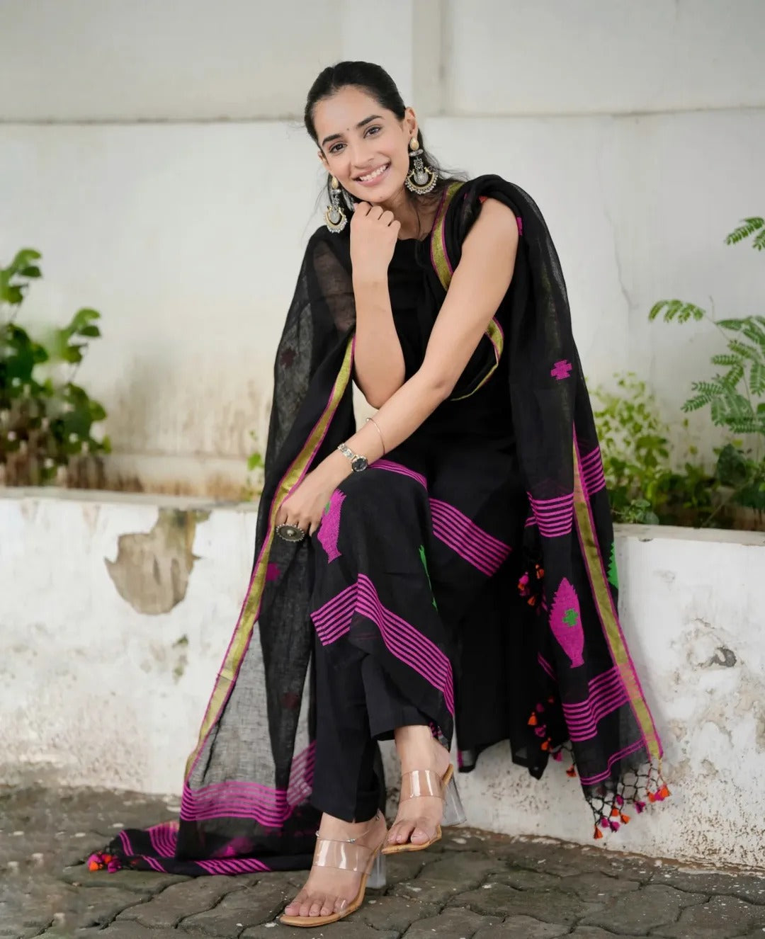 Black Color GOWN