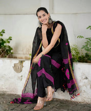 Black Color GOWN