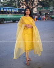 Yellow Organza GOWN Regular price