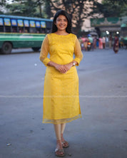 Yellow Organza GOWN Regular price