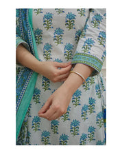 Mint Bloom Viscose Delight Suit