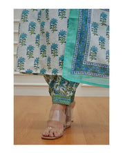 Mint Bloom Viscose Delight Suit