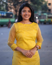 Yellow Organza GOWN Regular price