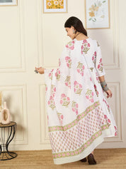 Gulbagh Tiered Anarkali Set