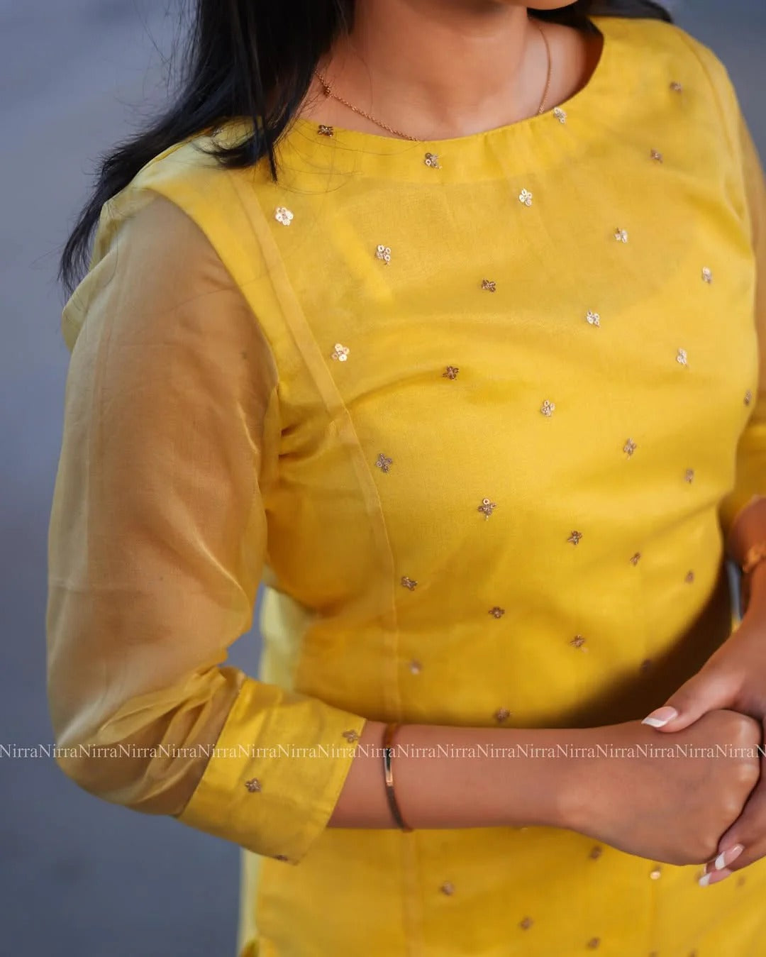 Yellow Organza GOWN Regular price