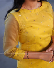 Yellow Organza GOWN Regular price
