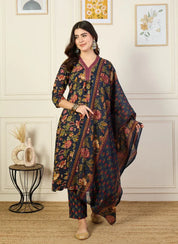 Evening Petals Viscose Delight Set
