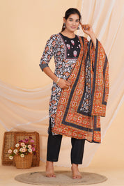 Dusk Garden Viscose Rayon Set