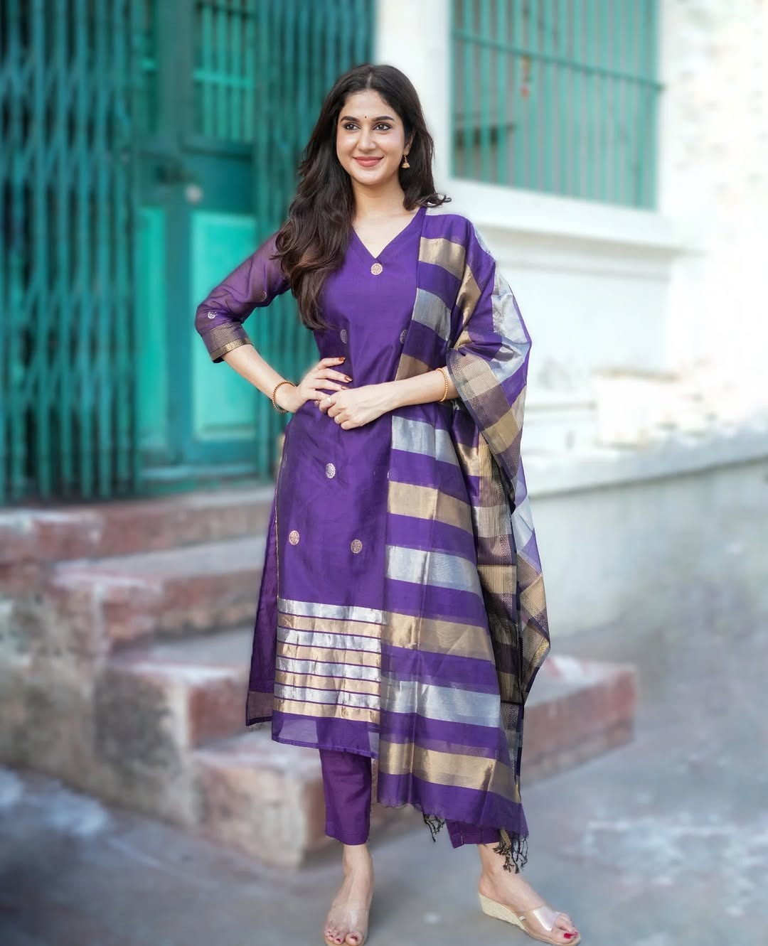 Stylish Handblock Print Kurta Set for Women Online