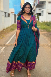 Prishva Magenta Color Best Designer Wear Gown