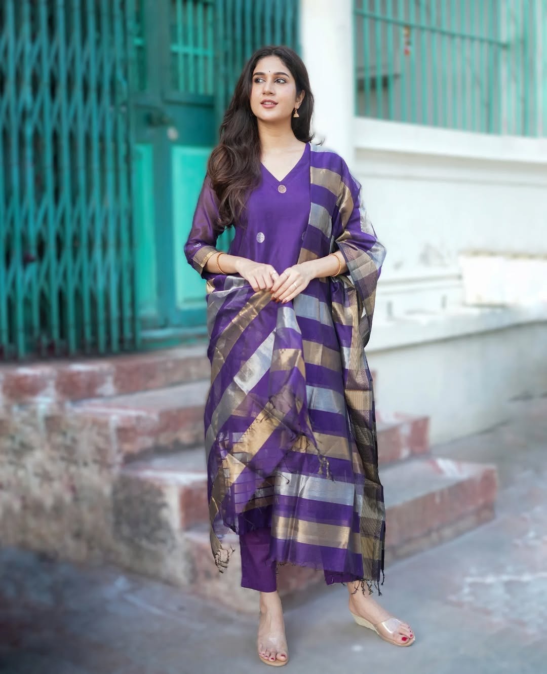 Stylish Handblock Print Kurta Set for Women Online