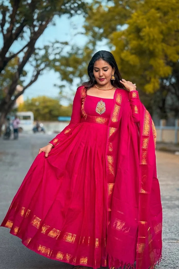 Shivanta Designer Red Color Best Gown