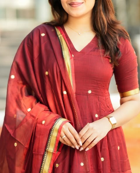 Designer Kurta Set with Dupatta for Women Traditional Festive Wear