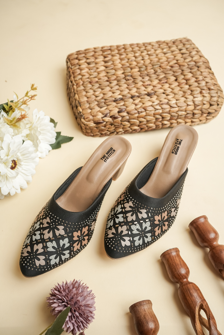 Women’s Squared Siroski Work Heels
