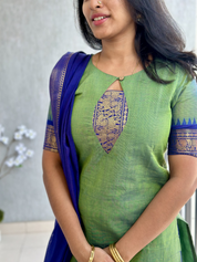 Orchid Bloom Kurta Set for Women  Floral Printed Ethnic Wear
