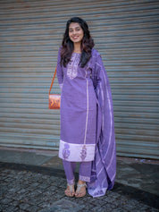 Red Color Rayon cotton Silk Designer Gown Collection